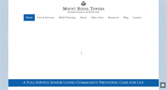Desktop Screenshot of mountroyaltowers.com